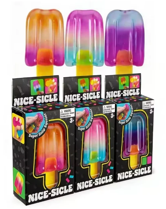 Needoh tipo squishy minkomas žaislas antistresinis LEDAI nice sicle