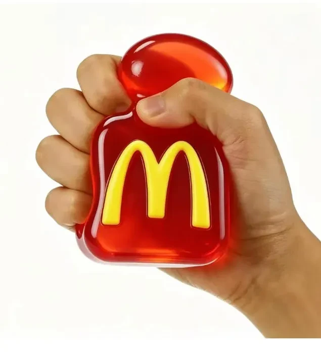 Needoh tipo squishy minkomas žaislas kubas antistresinis McDonald