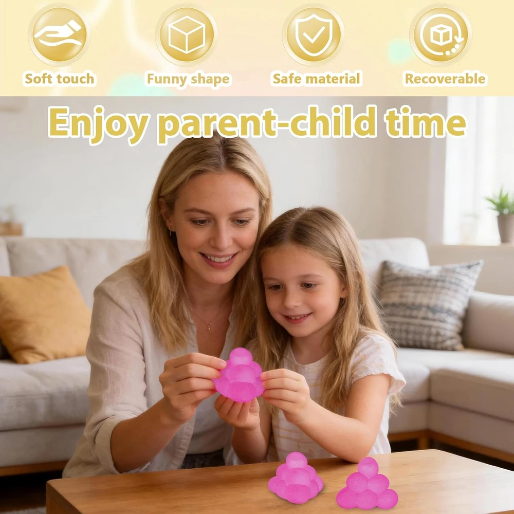 Needoh tipo Triangle piramidė squishy minkomas žaislas antistresinis