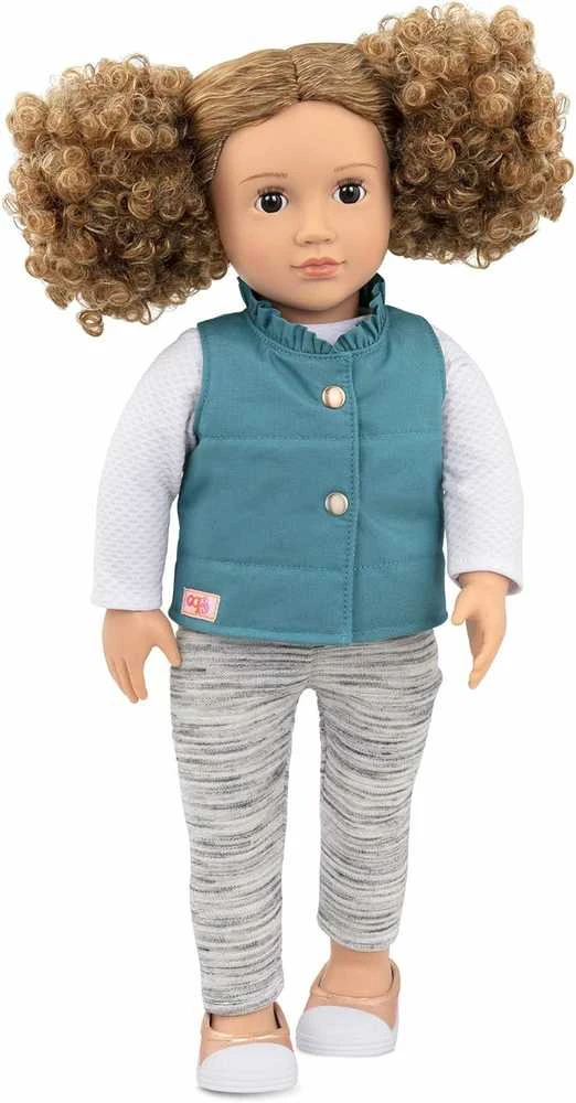 Our generation Lėlė Mila Emme 46 cm. ūgio, tankūs plaukai