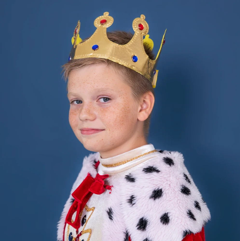 Partypal Rinkinys-karūnaliaus karūna ir skeptras karnavalui