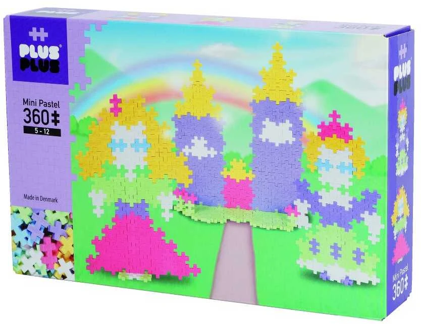 PLUS PLUS konstruktorius Pastel 360 - Castle , 3737