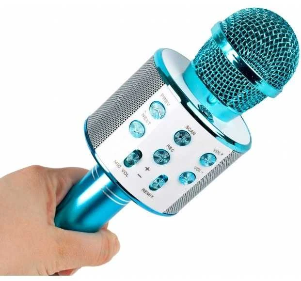 Malplay Žaislinis Karaoke Bluetooth mikrofonas