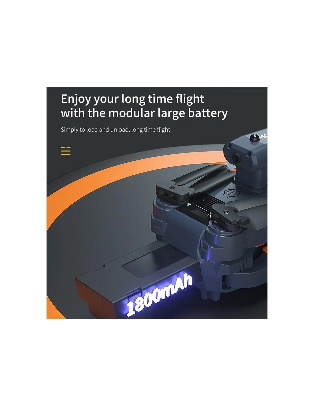RC profesionalus dronas, 4 K kamera, kliūčių išvengimas