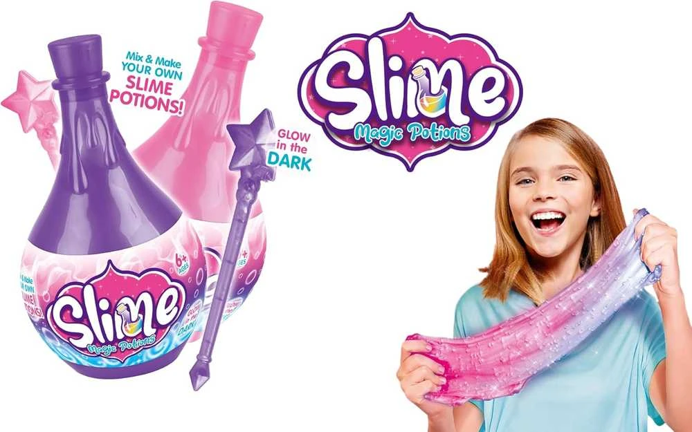 Slaimo gaminimo rinkinys šviečiantis tamsoje