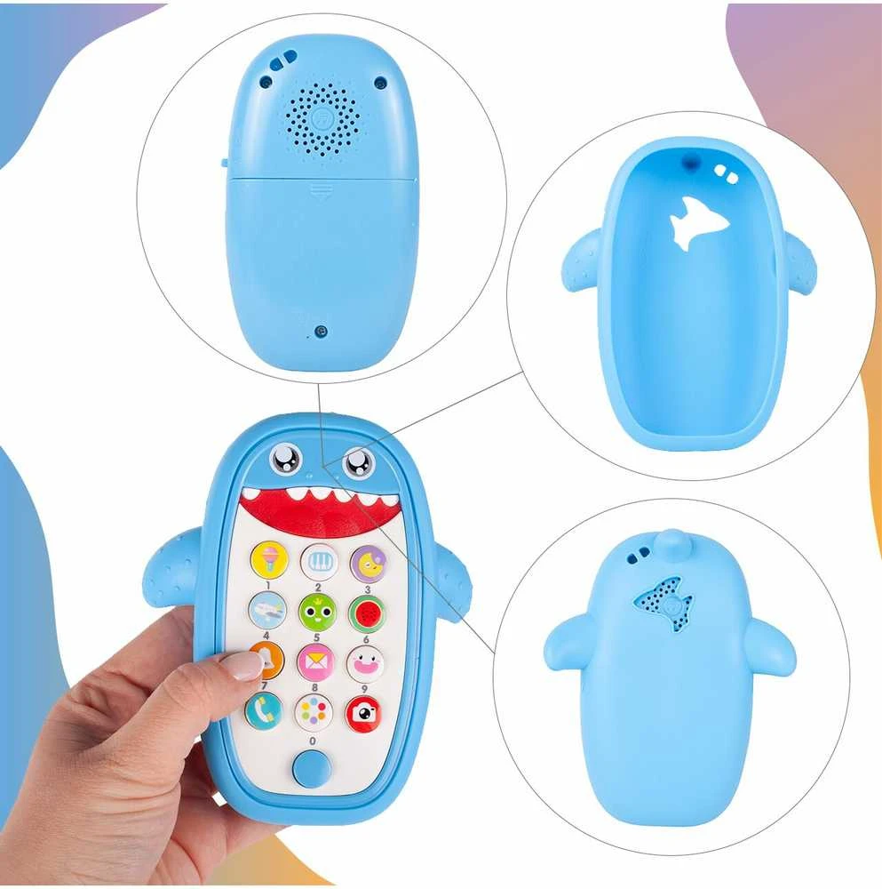 Malplay Žaislinis lavinamasis telefonas kūdikiams (anglų kalba)
