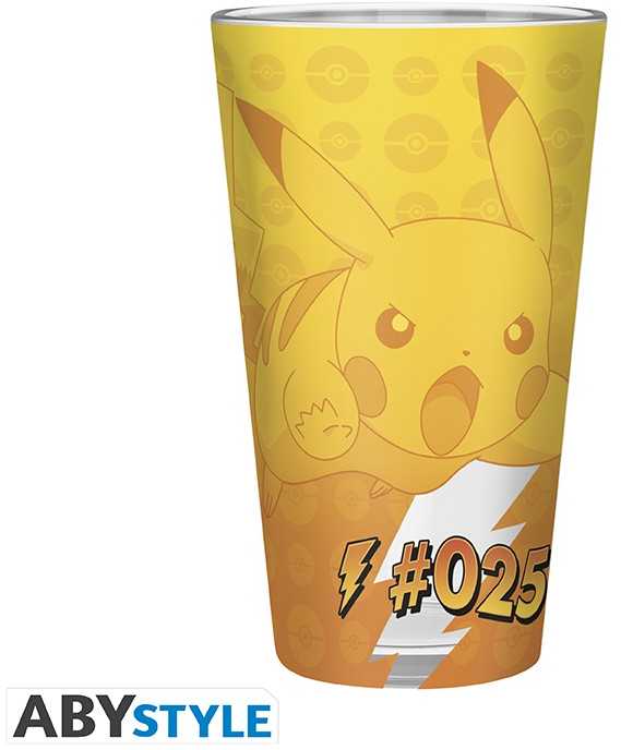 ABYstyle Pokemon Large Premium stiklinė - Pikachu | 400ml