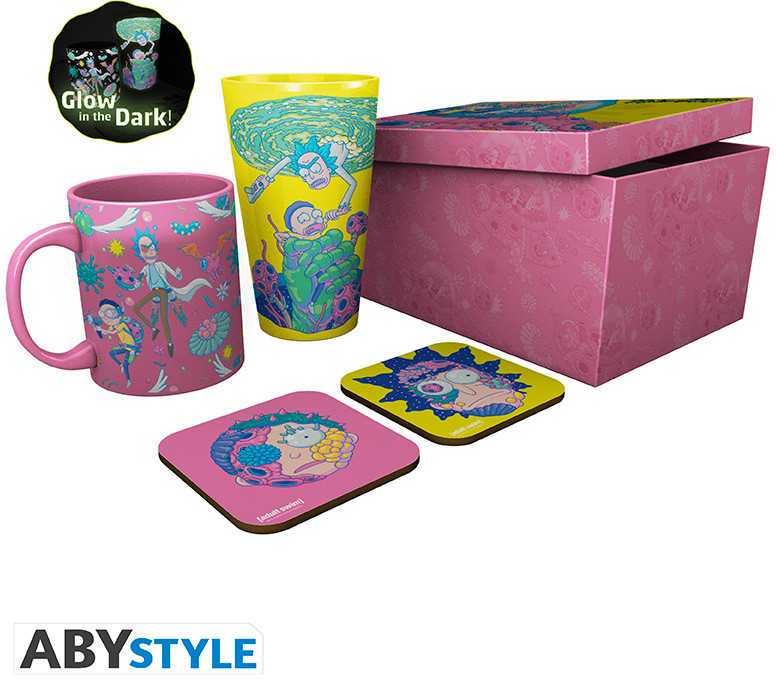 ABYstyle RICK AND MORTY - Gift Set Rick &amp; Morty - Dovanų Komplektas