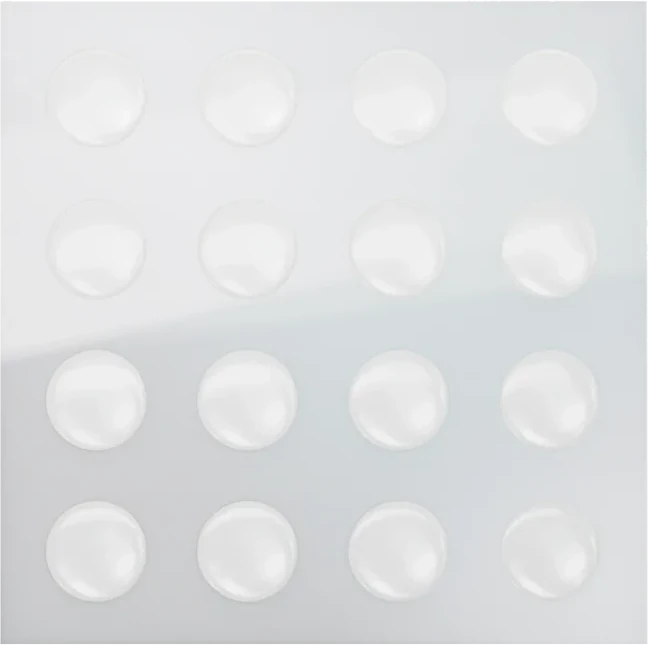 X Raypad ARTISAN MIZUGUMO FUTAE-P8 (⌀8 x 0.8 mm) (Balti) Pakaitiniai Pelė Feet