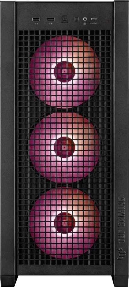 Kompiuterio Korpusas - ASUS TUF Gaming GT302 TG ARGB Juodas