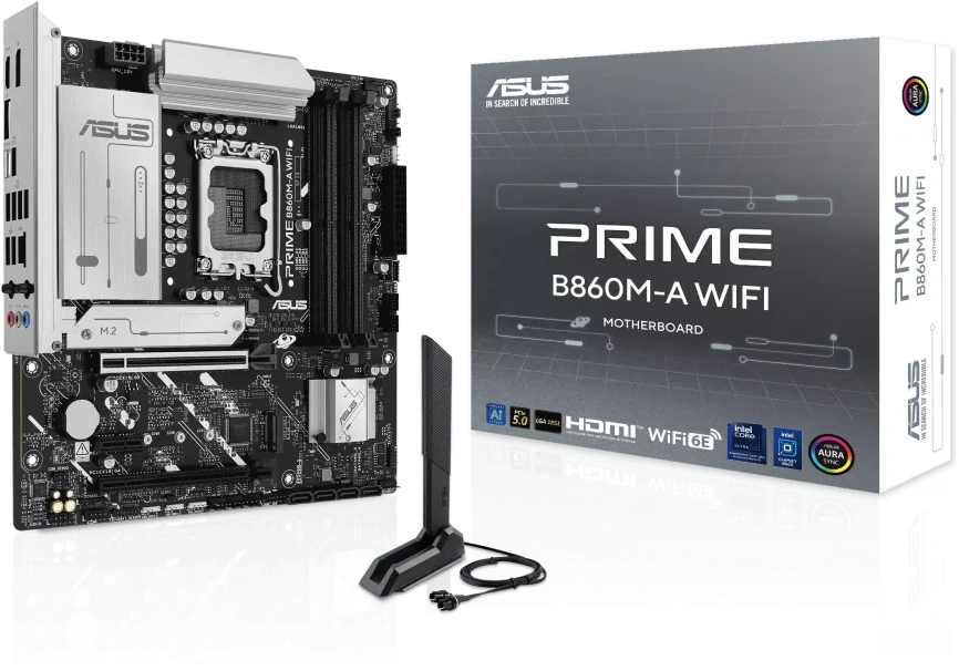 Pagrindinė plokštė ASUS PRIME B860M-A WIFI