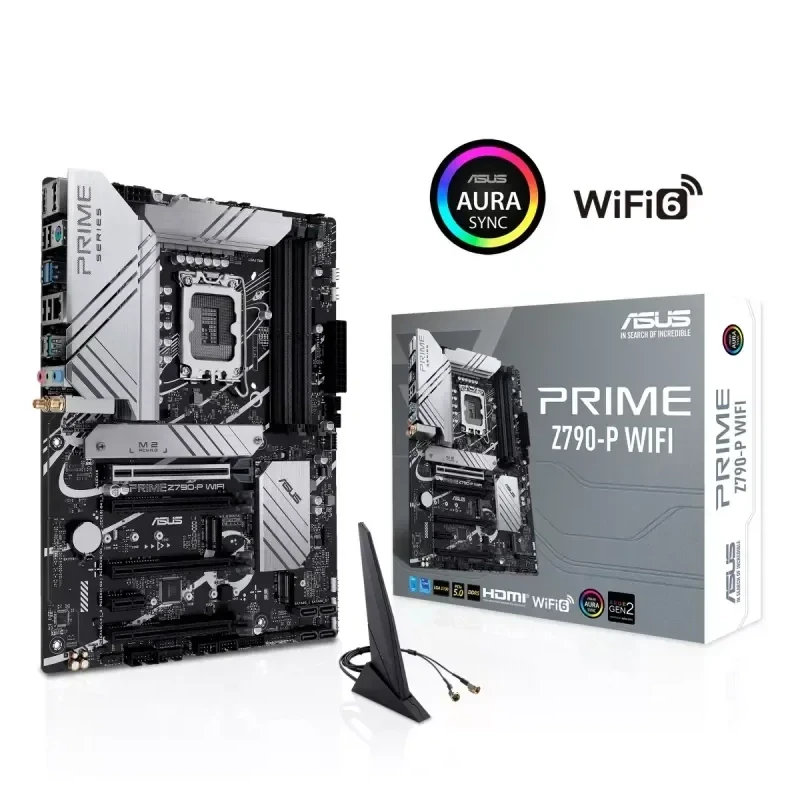 Pagrindinė plokštė ASUS PRIME Z790-P WIFI, LGA 1700, ATX, DDR5