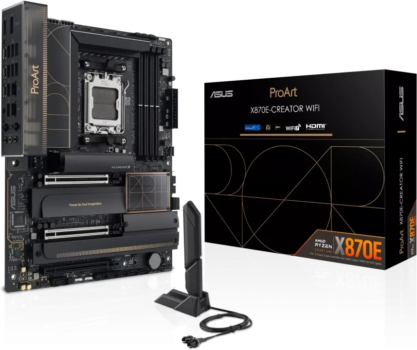 Pagrindinė plokštė Asus PROART X870E-CREATOR WIFI