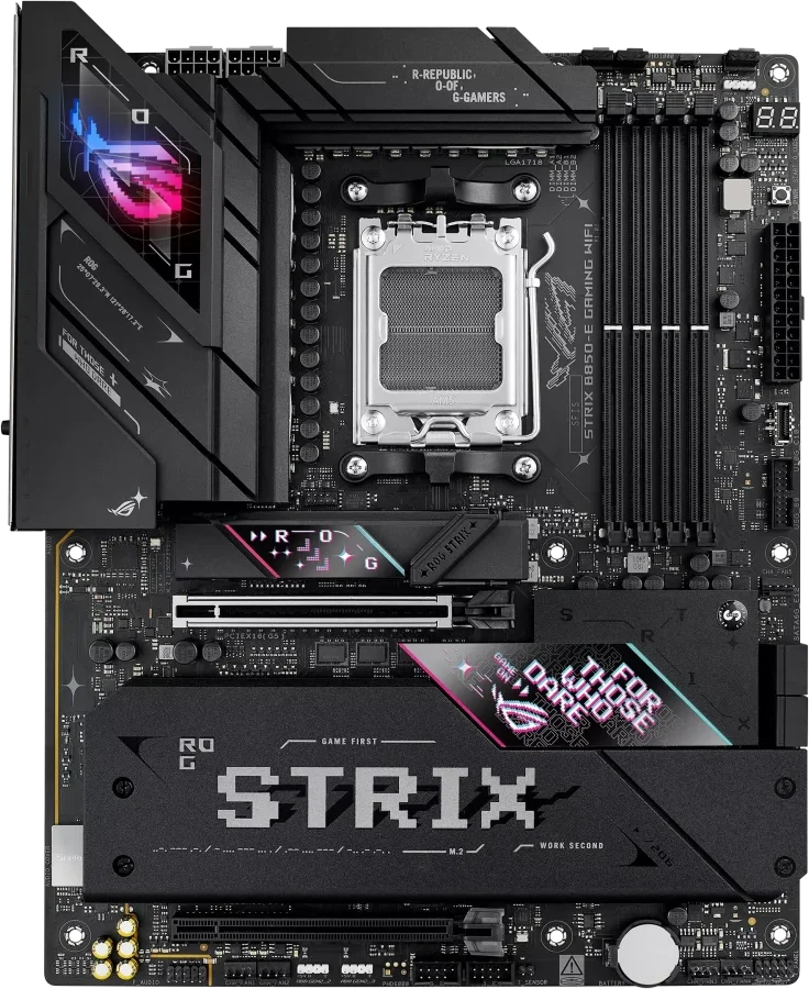 Pagrindinė plokštė ASUS ROG STRIX B850-E GAMING WIFI