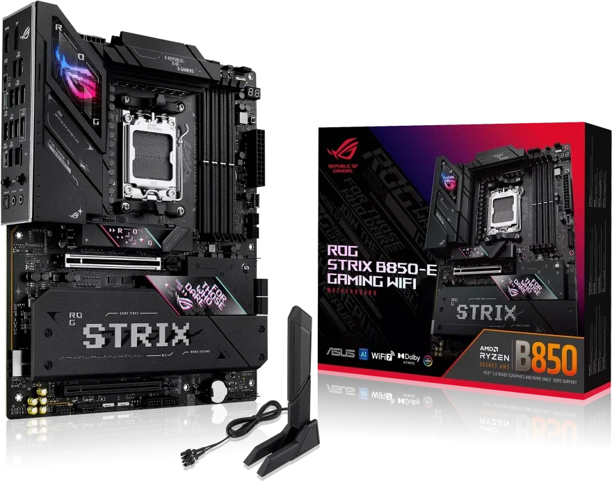 Pagrindinė plokštė ASUS ROG STRIX B850-E GAMING WIFI
