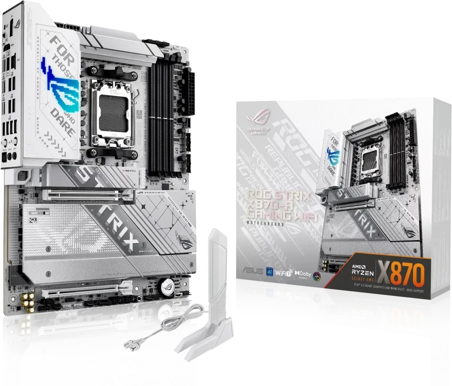Pagrindinė plokštė Asus ROG STRIX X870-A GAMING WIFI