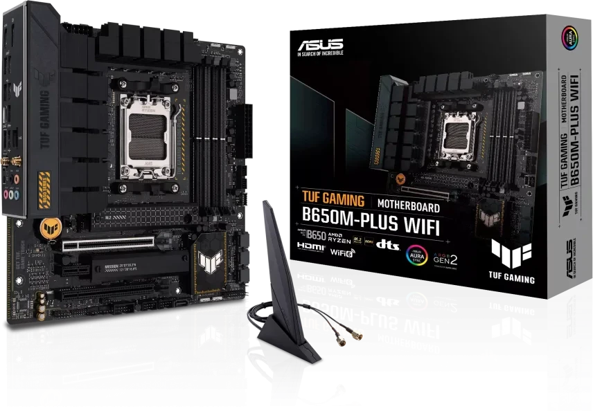 Pagrindinė plokštė Asus TUF GAMING B650M-PLUS WIFI