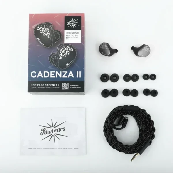 Ausinės KiwiEars Cadenza II Ausinukai | Pilkas
