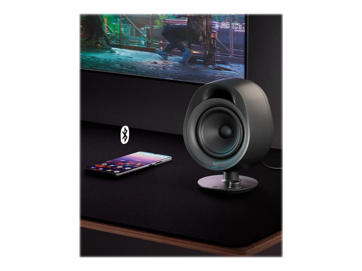 Kompiuterio kolonėlės SteelSeries Arena 3, Juodos spalvos