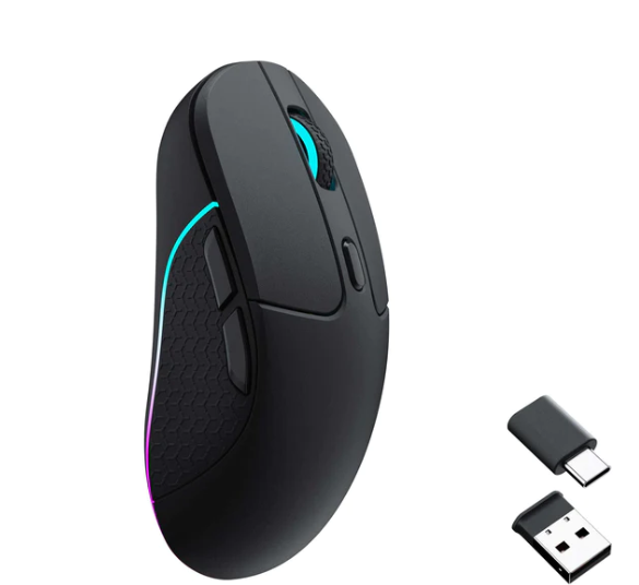 Belaidė žaidimų pelė Keychron M3 Wireless, Juoda