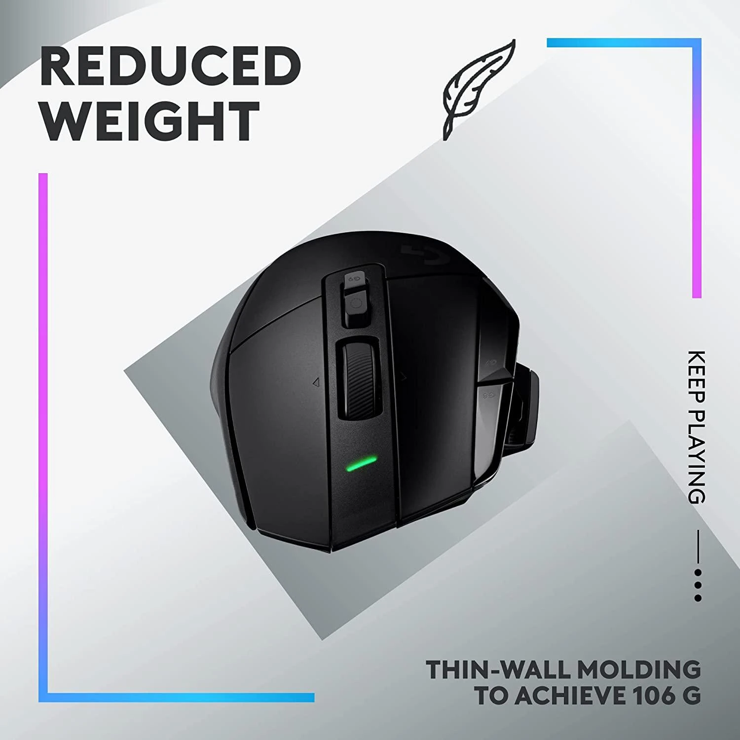 Žaidimų Pelė Logitech G502 X PLUS, juoda
