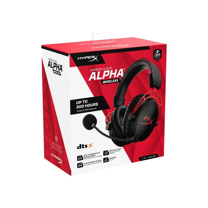Belaidės Žaidimų Ausinės HyperX Cloud Alpha Wireless