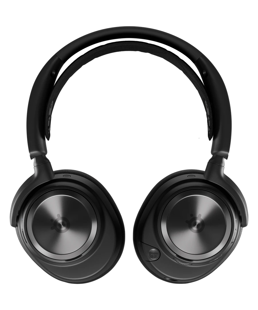 Belaidės ausinės žaidimams SteelSeries Arctis Nova Pro, Skirta PC ir PlayStation, Juodos spalvos