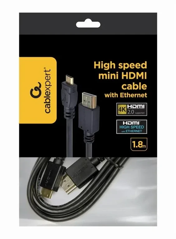 GEMBIRD kabelis HDMI-HDMI Mini CC-HDMI4C-6 1.8m