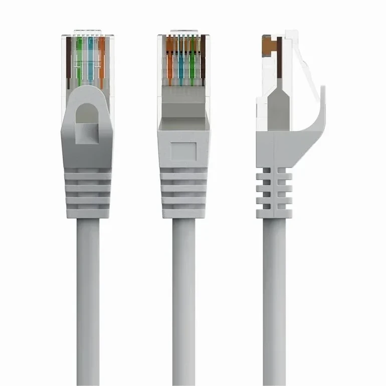 GEMBIRD PP6U-10M Grmbird UTP Cat6 Patch cord, pilka, 10 m