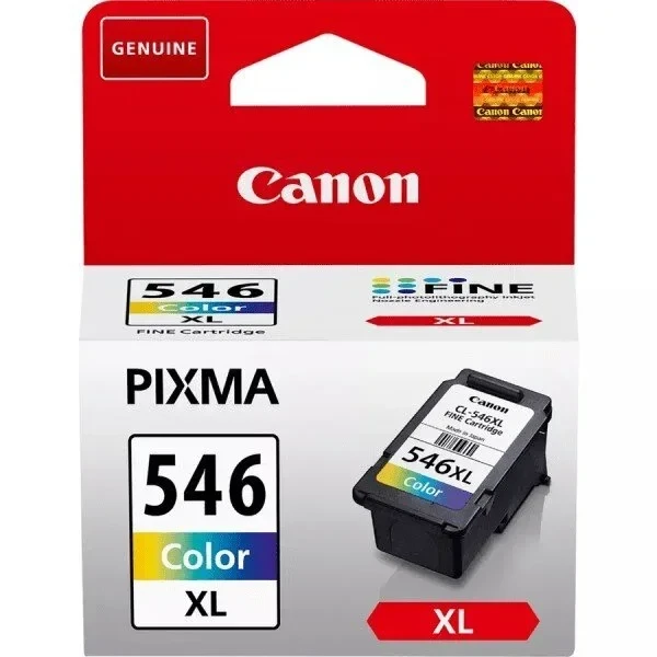 CANON 1LB CL-546XL spalvoto rašalo kasetė didelės talpos 13 ml 300 puslapių 1 pak.