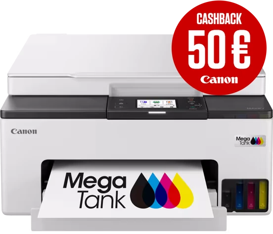 CANON MAXIFY GX1050 daugiafunkcis spalvotas rašalinis spausdintuvas, pakartotinai užpildomas, A4, 210 x 297 mm, A4, 15 atv./min., 250 lapų, USB 2.0, LAN, „Wi-Fi“.