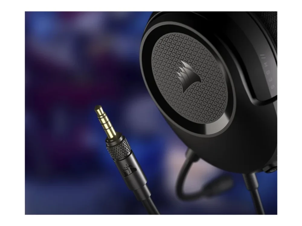 CORSAIR HS35 v2 Multiplatform Ausinės Žaidimams Raudona