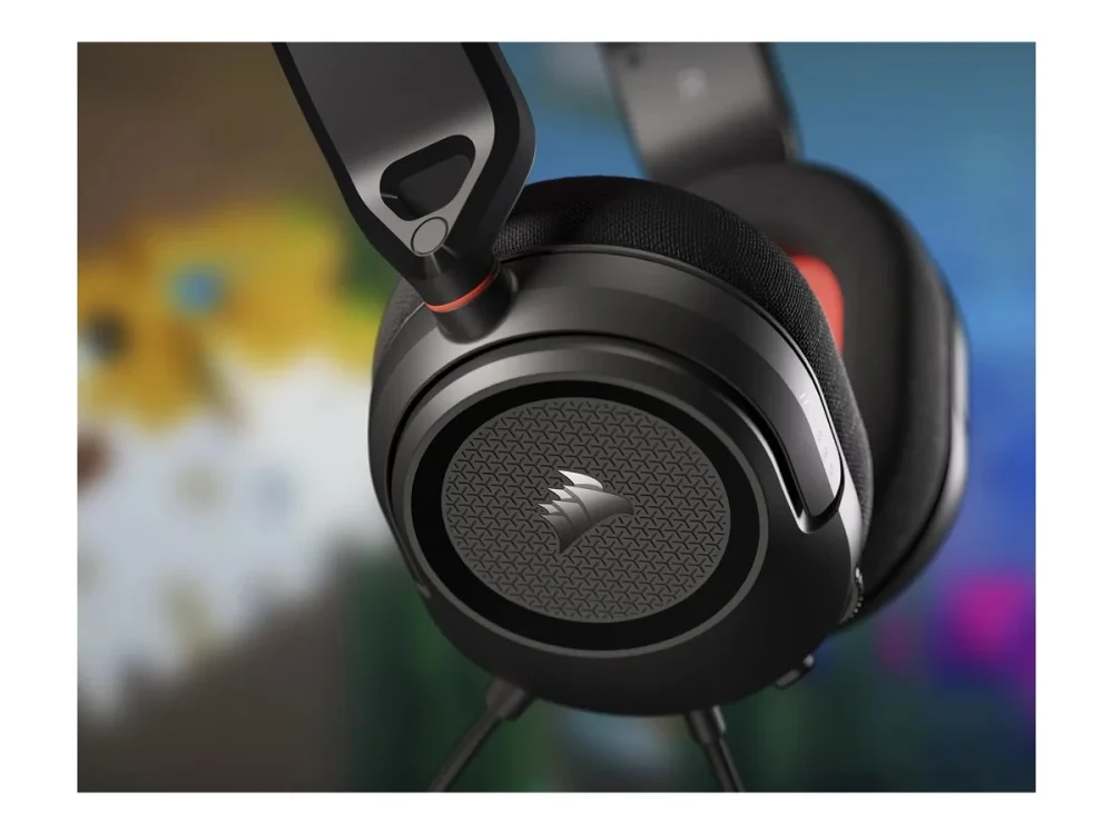 CORSAIR HS35 v2 Multiplatform Ausinės Žaidimams Raudona