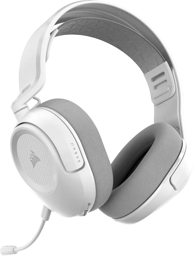 CORSAIR HS35 v3 Belaidės Belaidės Žaidimų Ausinės | Baltas