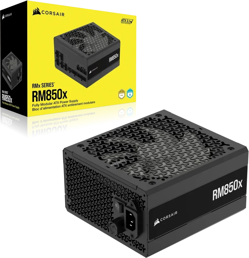 Maitinimo blokas Corsair RM850x, 850W, visiškai modulinis