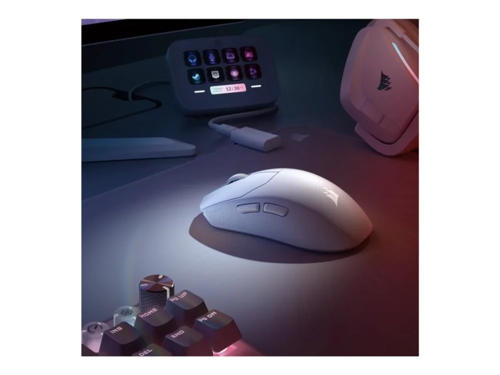 CORSAIR SABRE v2 PRO ULTRALIGHT Belaidė pelė žaidimams Baltas