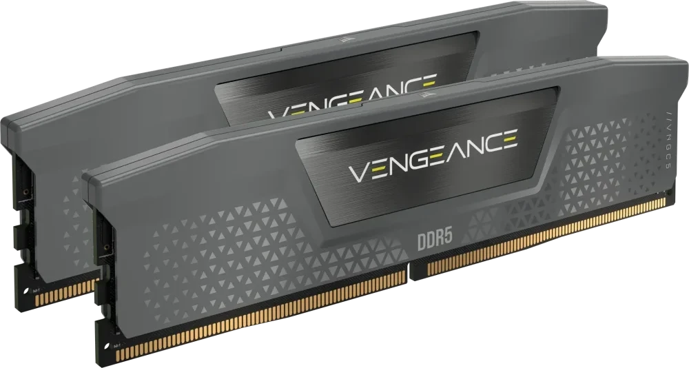 RAM CORSAIR VENGEANCE 64GB 2x32GB DDR5 5600MT/s DIMM CL40-44-44-90 1.25V AMD EXPO ir Intel XMP - pilka