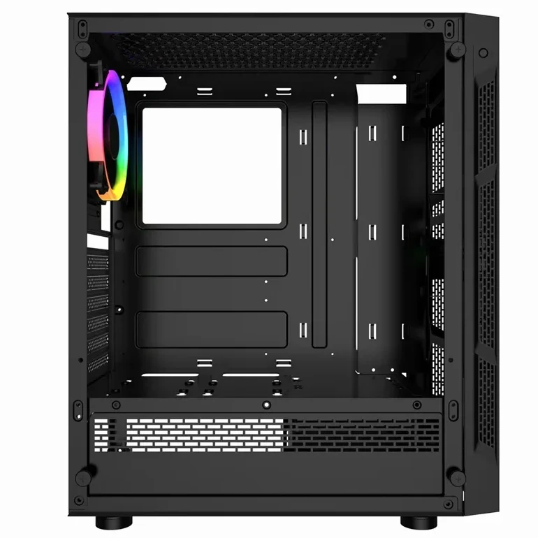 GEMBIRD kompiuterio dėklas Fornax 2000 - RGB LED STRIP RGB REAR FAN su spalvų reguliavimu