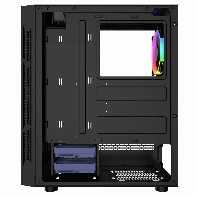 GEMBIRD kompiuterio dėklas Fornax 2000 - RGB LED STRIP RGB REAR FAN su spalvų reguliavimu