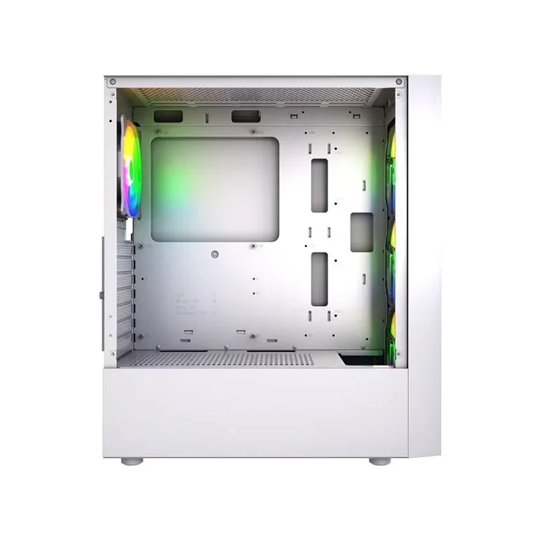 GEMBIRD kompiuterio dėklas Fornax 4300W ATX - ARGB Backlight Baltas