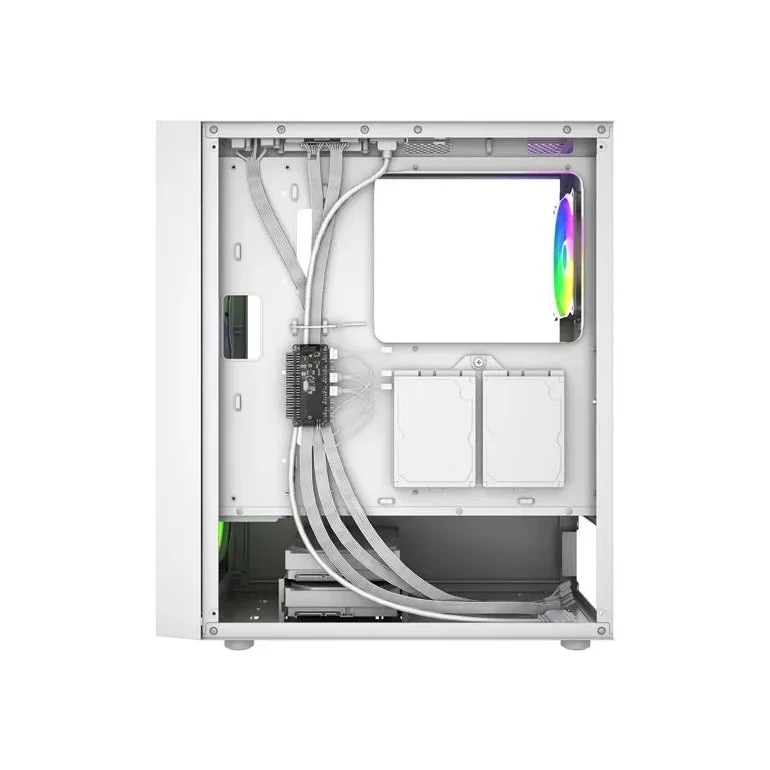 GEMBIRD kompiuterio dėklas Fornax 4300W ATX - ARGB Backlight Baltas