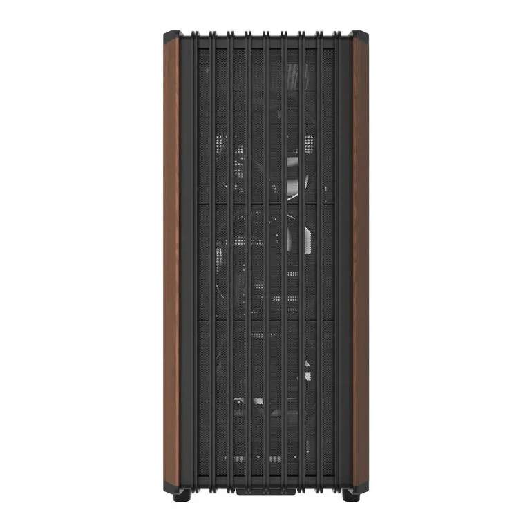 GEMBIRD Computer Case FC-WOOD wood imitation front panel SINGLE GLASS