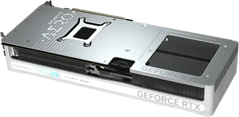 Vaizdo plokštė GIGABYTE GeForce RTX 5080 AERO OC SFF 16GB GDDR7, 256bit, PCI-E 5.0, 2730 MHz Core Clock, 3 x DisplayPort, 1 x HDMI, GV-N5080AERO OC-16GD