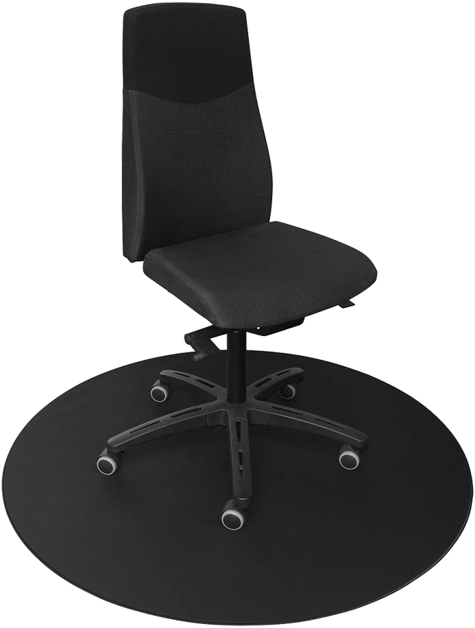 Grindų kilimėlis DELTACO GAMING DFP410 110x110cm, juodas / GAM-125