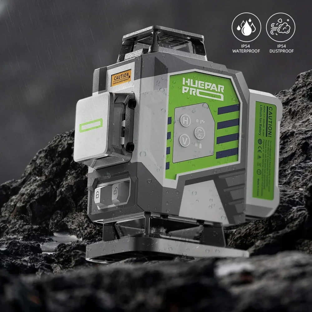 HUEPAR ZK04CG Profesionalus 4D Lazerinis Nivelyras