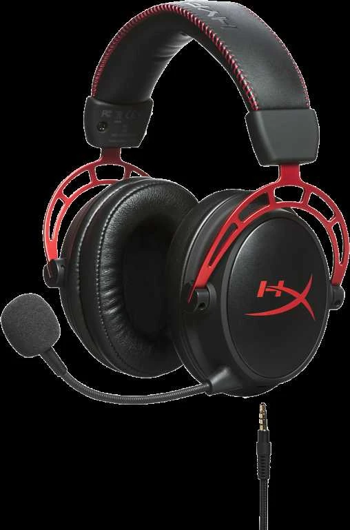 Žaidimų ausinės HyperX Cloud Alpha, Juodos