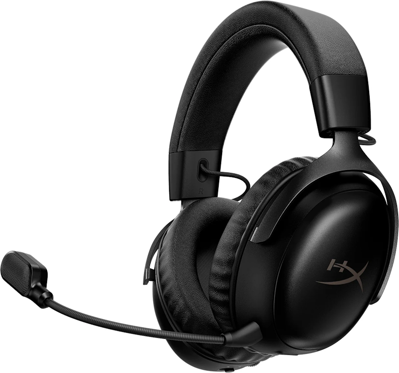 HyperX Cloud III S Belaidės Juodas (Juodos) Belaidės Žaidimų Ausinės