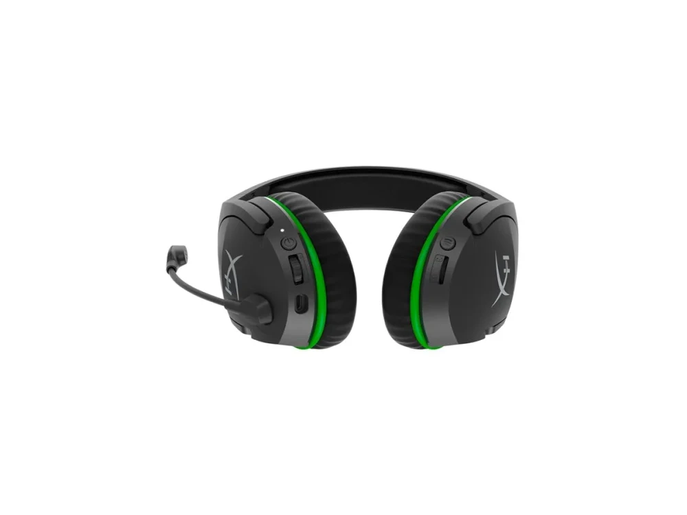 HyperX CloudX Stinger Core Belaidės Belaidės Žaidimų Ausinės | Juodas/Žalias