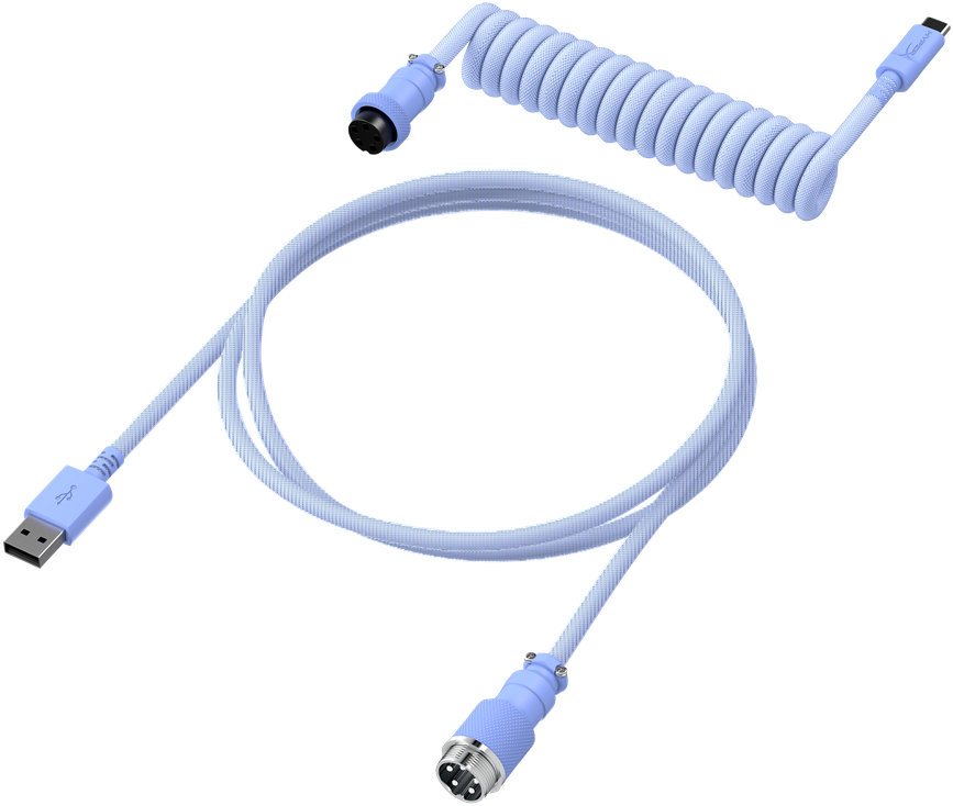 Hewlett Packard (HP) HP HyperX USB-C suvyniotas kabelis Light Violetinė