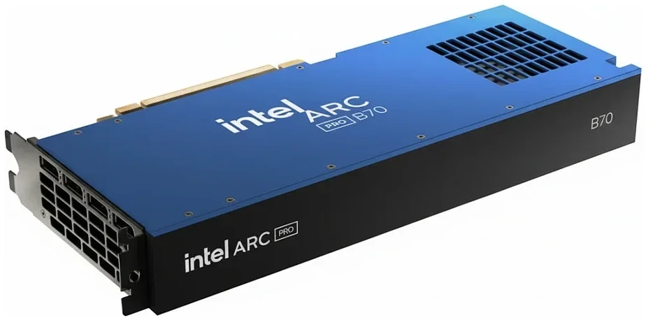 Vaizdo plokštė Grafikos plokštė INTEL B70 Pro AI 32GB Intel Arc GDDR6